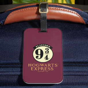 Etiqueta De Bagagem Ícone HOGWARTS™ EXPRESS da plataforma 9 3/4