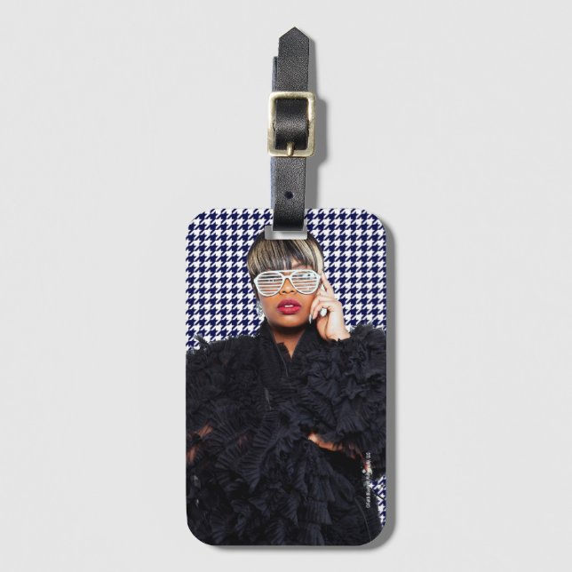 Etiqueta De Bagagem Ícones (Frente Vertical)