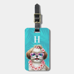 Etiqueta De Bagagem Identificador de Bagagem Shih Tzu