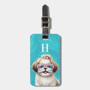 Etiqueta De Bagagem Identificador de Bagagem Shih Tzu
