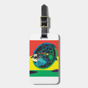 Etiqueta De Bagagem Ilhas Hawaii