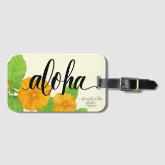 Etiqueta De Bagagem 'Ilima Aloha Bag Tag