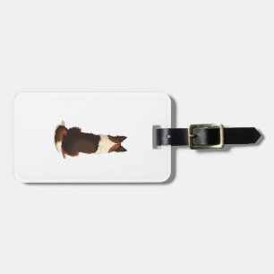 Etiqueta De Bagagem Ilustração de cachorro Border Collie vintage por t
