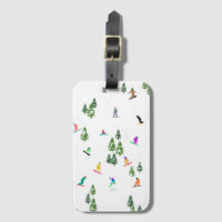 Ilustração do Freeride Snowboarder Snowboard