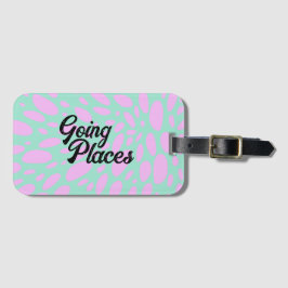 Etiqueta De Bagagem Indo a Lugares