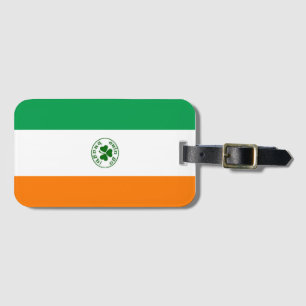 Etiqueta De Bagagem Informações gerais sobre a bandeira da Irlanda