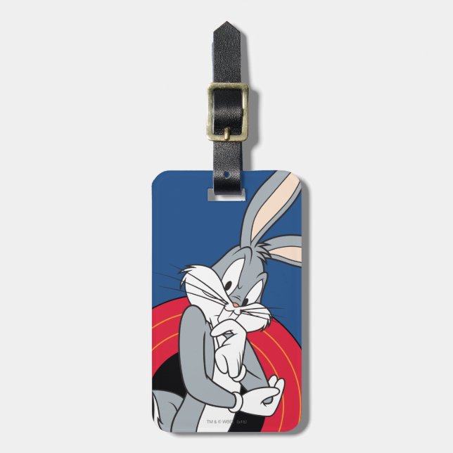 Etiqueta De Bagagem INSETOS BUNNY™ através de Rings LOONEY TUNES™ (Frente Vertical)