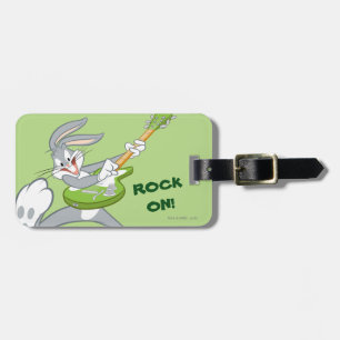 Etiqueta De Bagagem INSETOS BUNNY™ Roking On Guitar