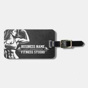 Etiqueta De Bagagem Instrutor de ginástica de construção de Malhações 