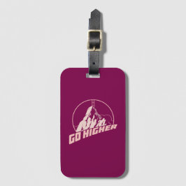 Etiqueta De Bagagem Ir Mais alto