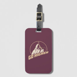 Etiqueta De Bagagem Ir Mais alto