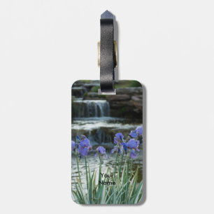 Etiqueta De Bagagem Irises Em Chateau