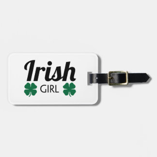 Etiqueta De Bagagem Irish Girl