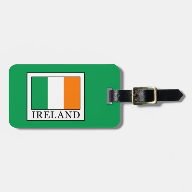 Etiqueta De Bagagem Irlanda (Frente Horizontal)