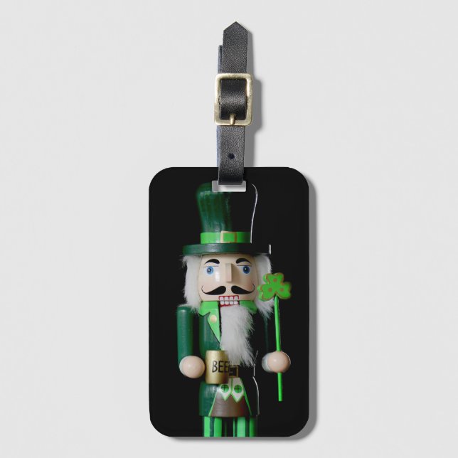 Etiqueta De Bagagem Irlandês Nutcracker (Frente Vertical)