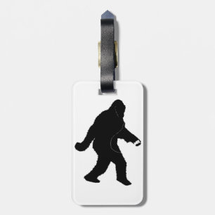 Etiqueta De Bagagem iSquatch (Adicionar Cor de Fundo)