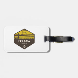 Etiqueta De Bagagem Itasca State Park Minnesota