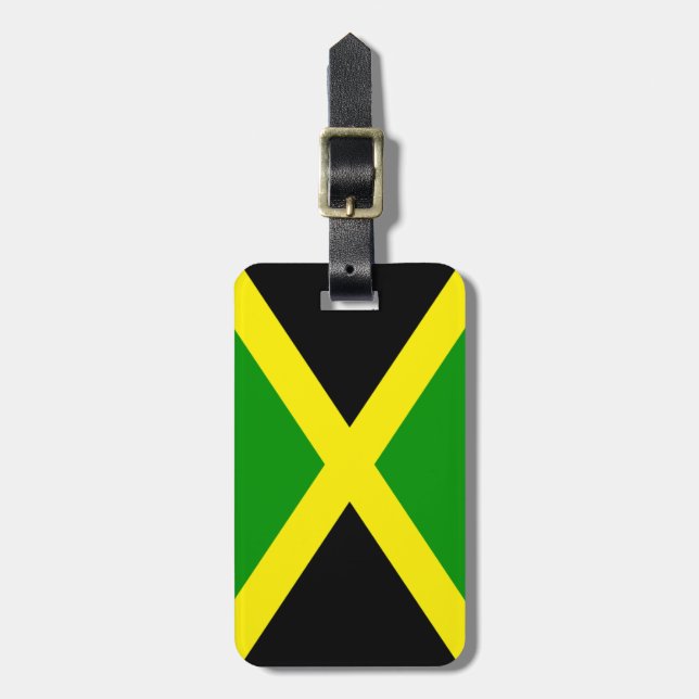 Etiqueta De Bagagem Jamaica (Frente Vertical)
