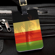 Jamaica Rasta Colors Caribe Island Beach