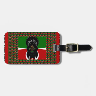 Etiqueta De Bagagem Jambo Kenya Art Impressão