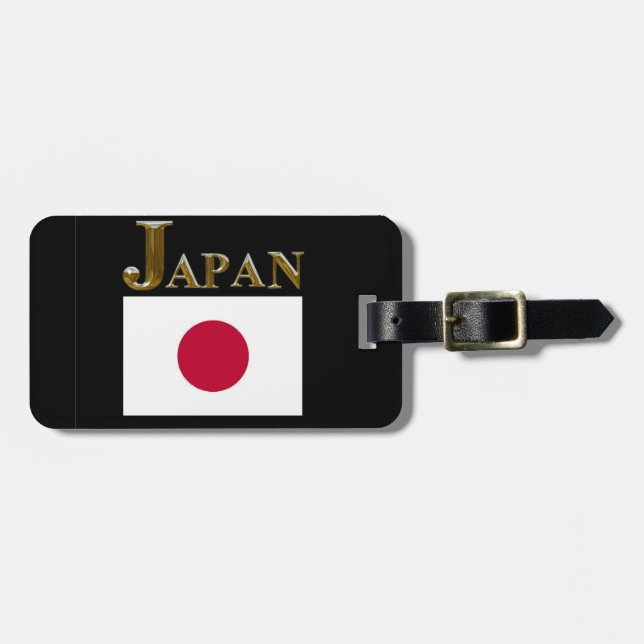ETIQUETA DE BAGAGEM JAPÃO (Frente Horizontal)