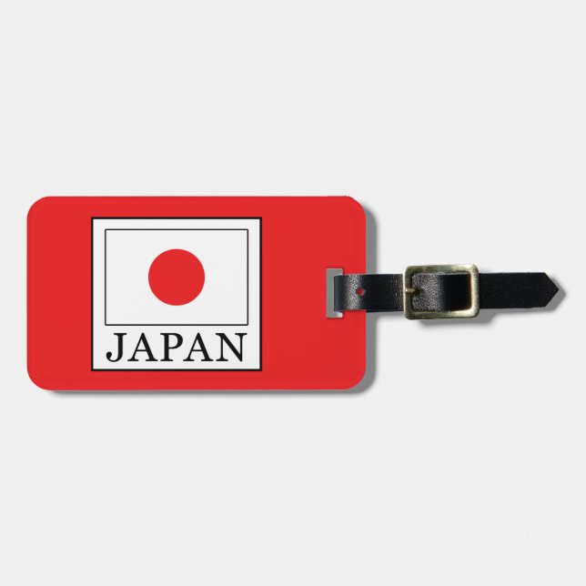 Etiqueta De Bagagem Japão (Frente Horizontal)