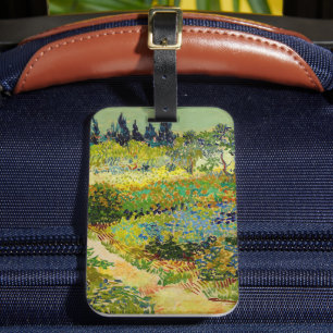 Etiqueta De Bagagem Jardim de Arles Vincent Van Gogh Bagagem