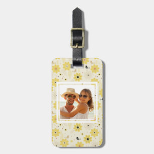 Etiqueta De Bagagem Jardim de Pássaros de Fotos Personalizado