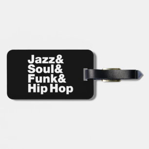 Etiqueta De Bagagem Jazz & Soul & Funk & Hip Hop