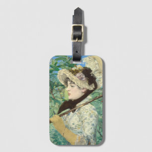 Etiqueta De Bagagem Jeanne (Primavera) Edouard Manet