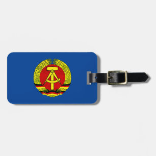 Etiqueta De Bagagem Jena, DDR, Jena, Alemanha (GDR Ossi da Alemanha Or