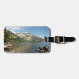 Etiqueta De Bagagem Jenny Lake no Parque Nacional Grand Teton