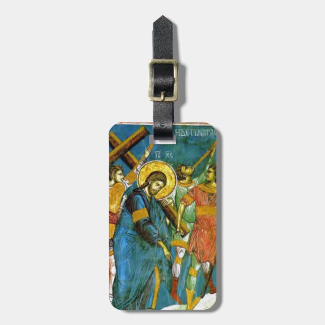 Etiqueta De Bagagem Jesus (Frente Vertical)