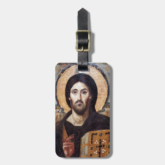 Etiqueta De Bagagem Jesus Cristo (Frente Vertical)