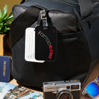 Etiqueta De Bagagem Jesus is Homie 