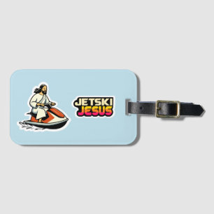 Etiqueta De Bagagem Jet-Ski Jesus