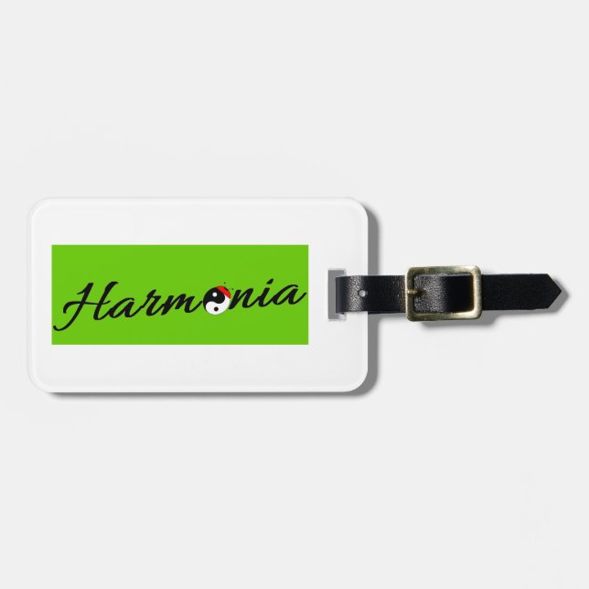 Etiqueta De Bagagem Joaninha Harmonia zen (Frente Horizontal)