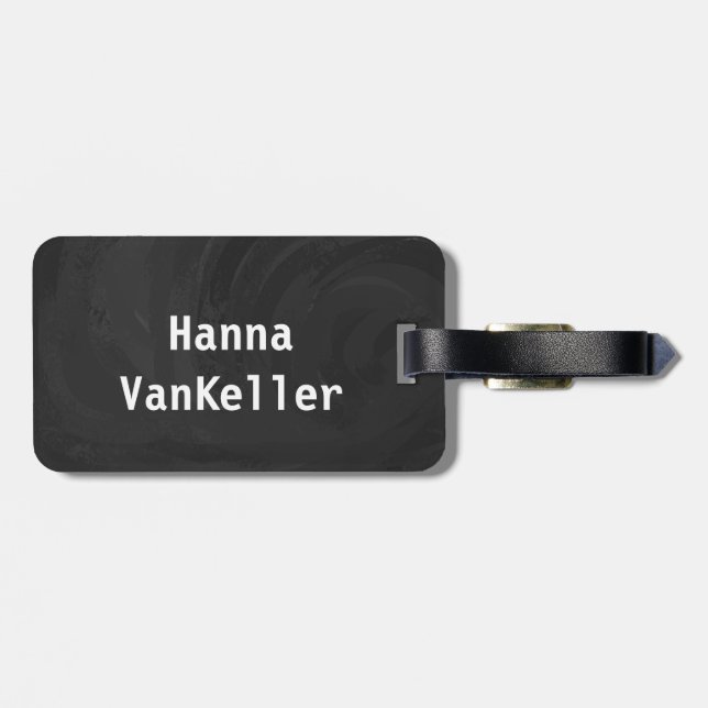 Etiqueta De Bagagem Jogadores antigos de Piscina (Traseira Horizontal)