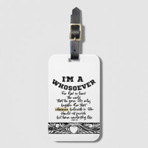 Etiqueta De Bagagem John 3.16