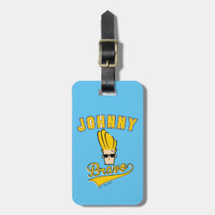 Etiqueta De Bagagem Johnny Bravo Collegiate Graphic