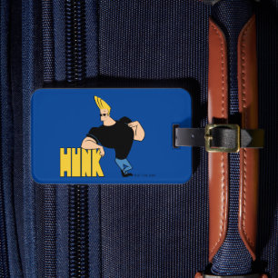 Etiqueta De Bagagem Johnny Bravo - Hunk