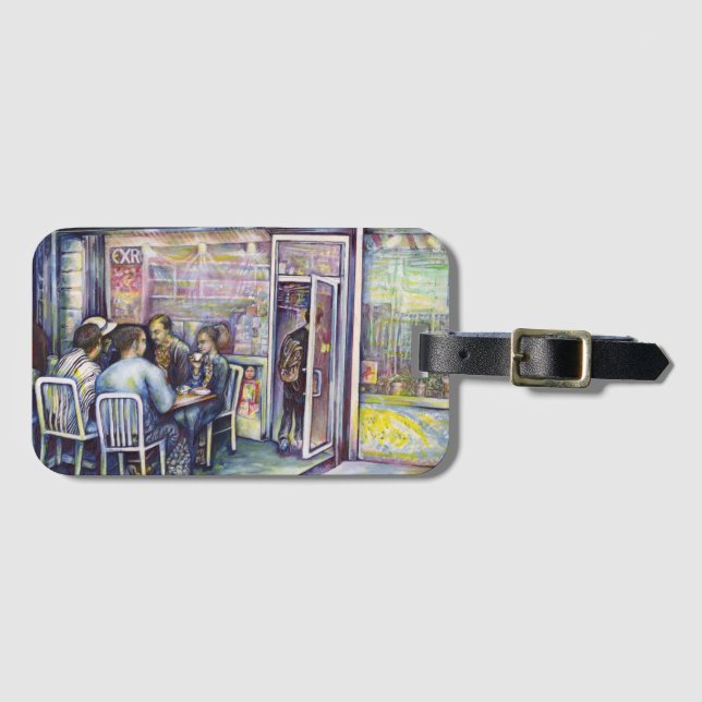 Etiqueta De Bagagem Jovial (Frente Horizontal)