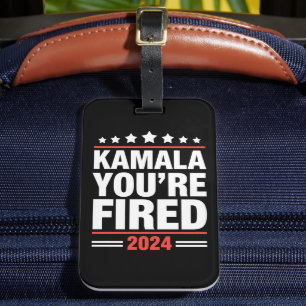 Etiqueta De Bagagem Kamala Você Está Demitida Kamala Harris 2024