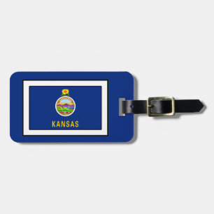 Etiqueta De Bagagem Kansas