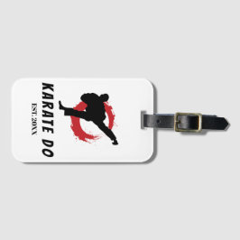 Etiqueta De Bagagem Karate Do Luggage Tag Martial Arts Travel Gift