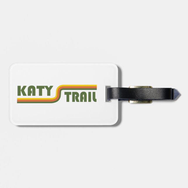 Etiqueta De Bagagem Katy Trail Missouri (Traseira Horizontal)
