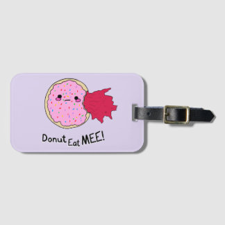 Etiqueta De Bagagem Kawaii Jam Donut Coma Me