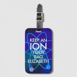 ETIQUETA DE BAGAGEM KEEP AN ION PERSONALIZADO NA SUA BOLSAA