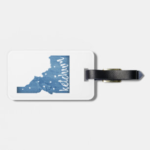 Etiqueta De Bagagem Ketchum Idaho Wood Grain