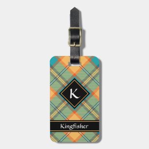 Etiqueta De Bagagem Kingfisher Tartan LuBagage